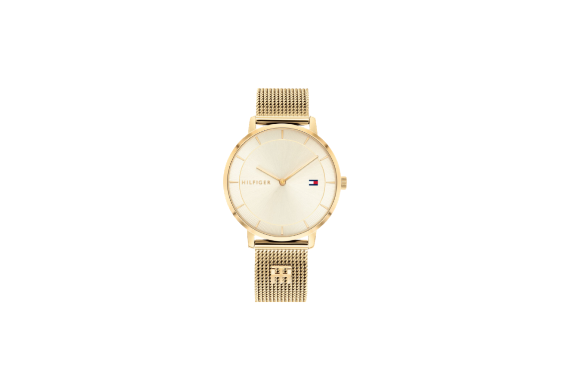Tommy Hilfiger 1782286 – zegarek z logo na tarczy i monogramem na bransolecie! 